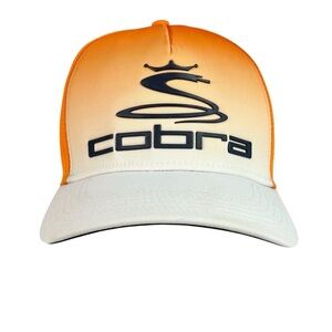 Cobra Youth Tour Fade Golf Cap Vibrant Orange/White OS